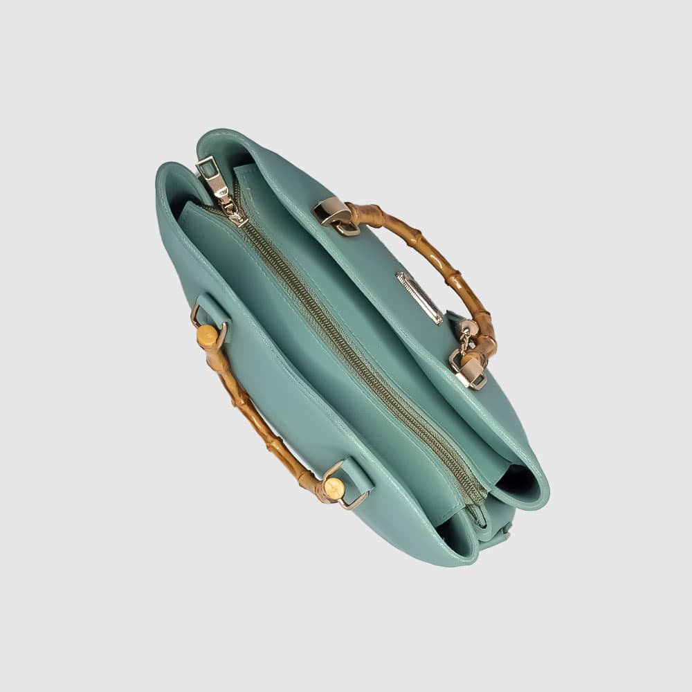 Lubna Aqua Hand Bag