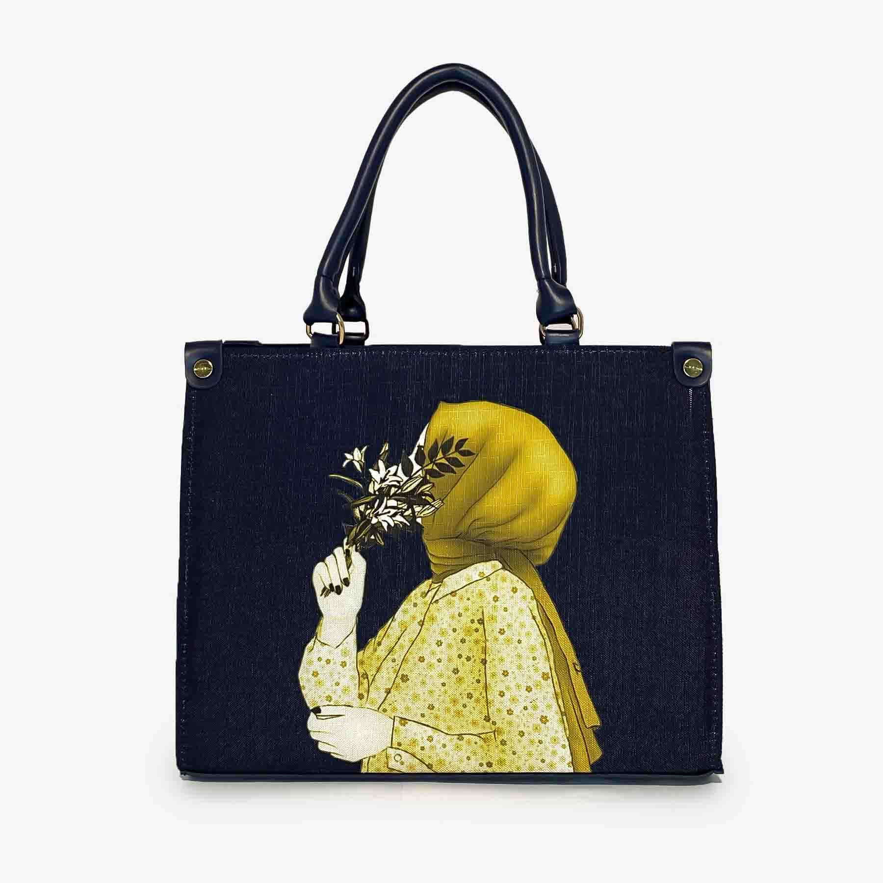 Zenve Blue Tote Bag