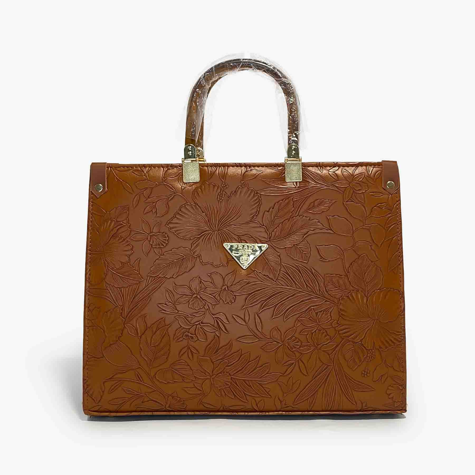 Prada D.A Brown Tote Bag