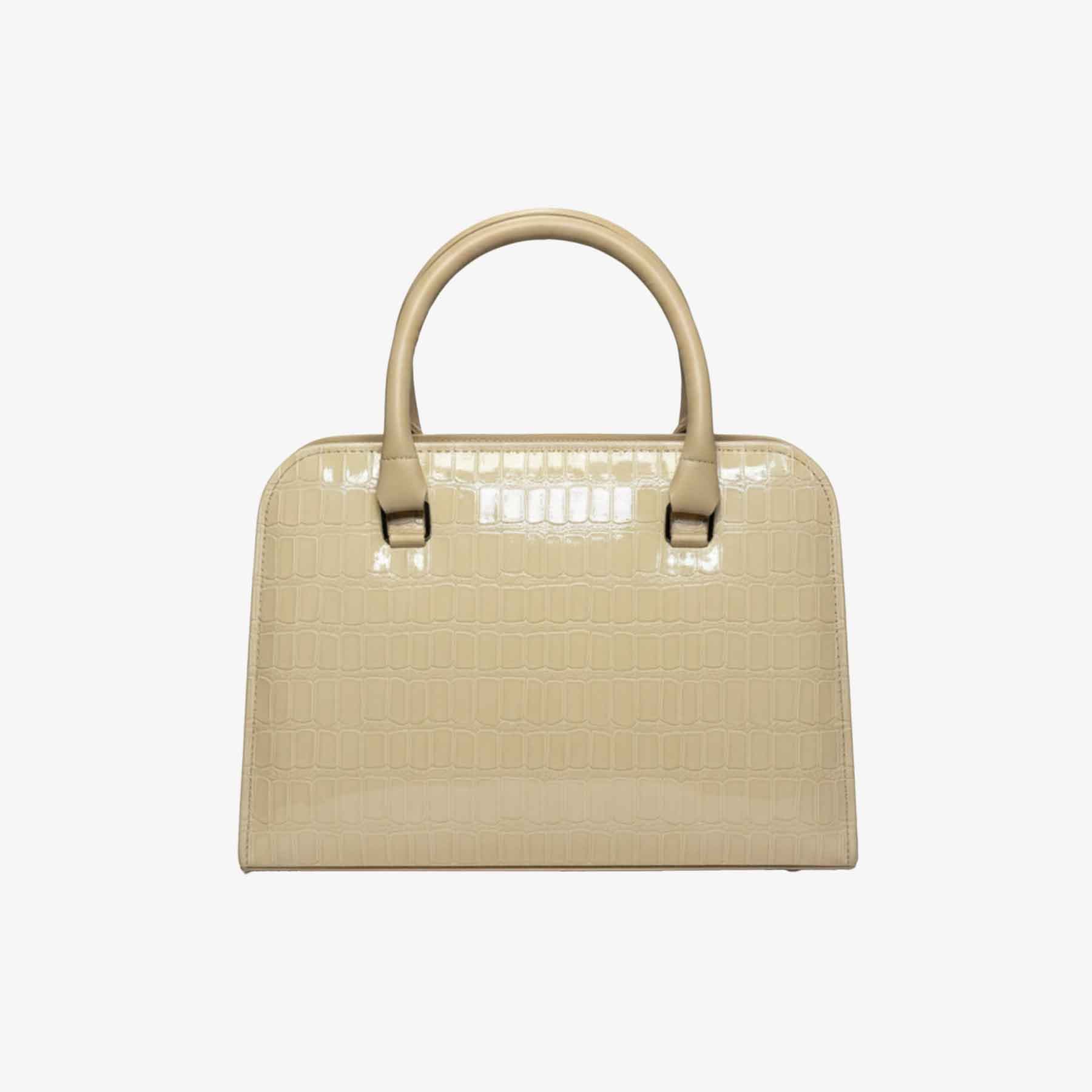 Zenve Crocodile Pattern Ivory
