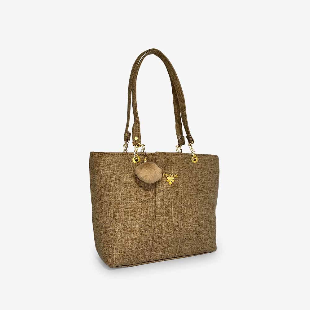 Prada Dark Brown Tote Bag