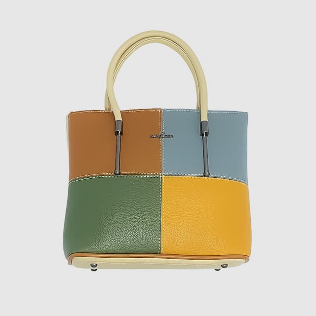 Square Box Tote bag Multi-Color