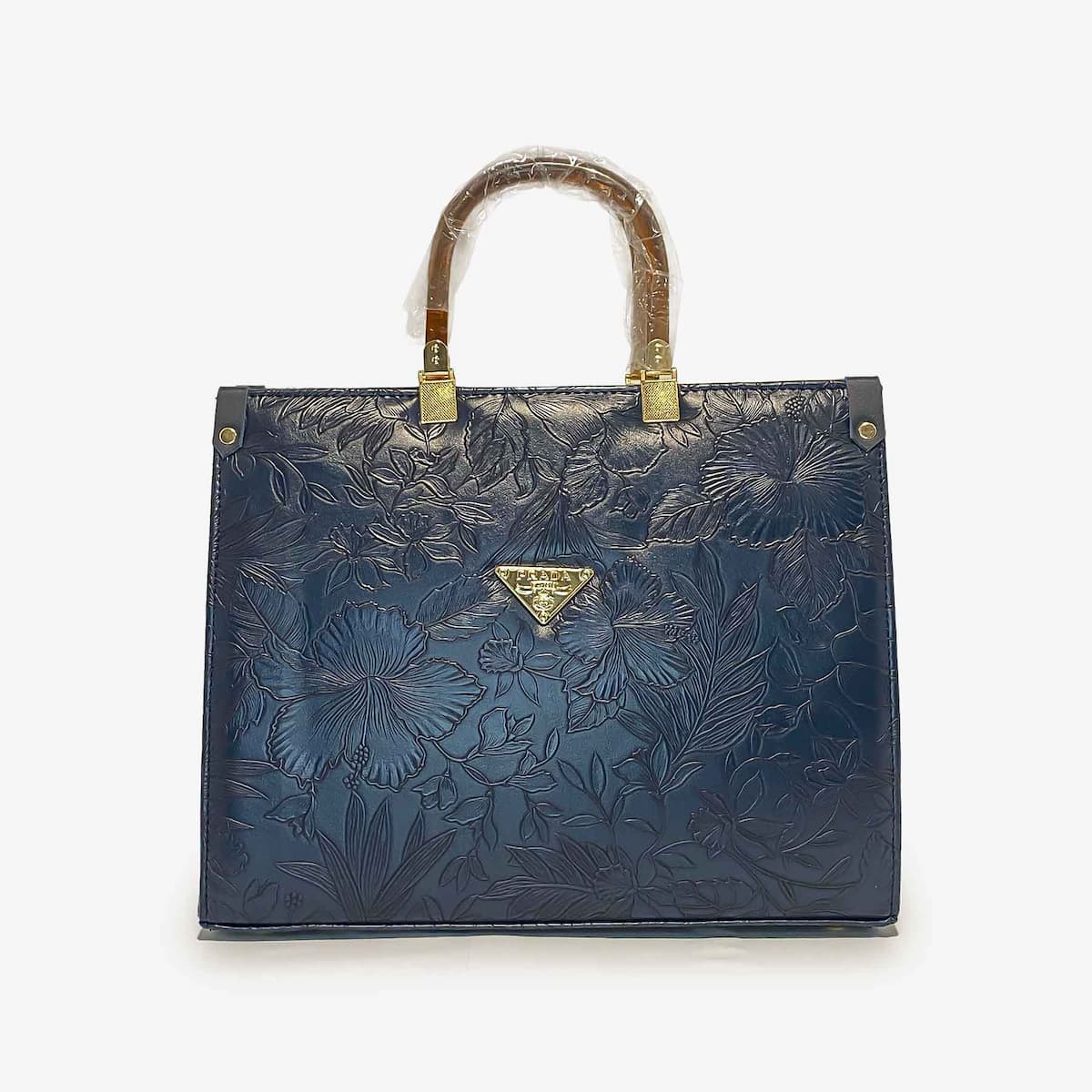 Prada D.A Blue Tote Bag
