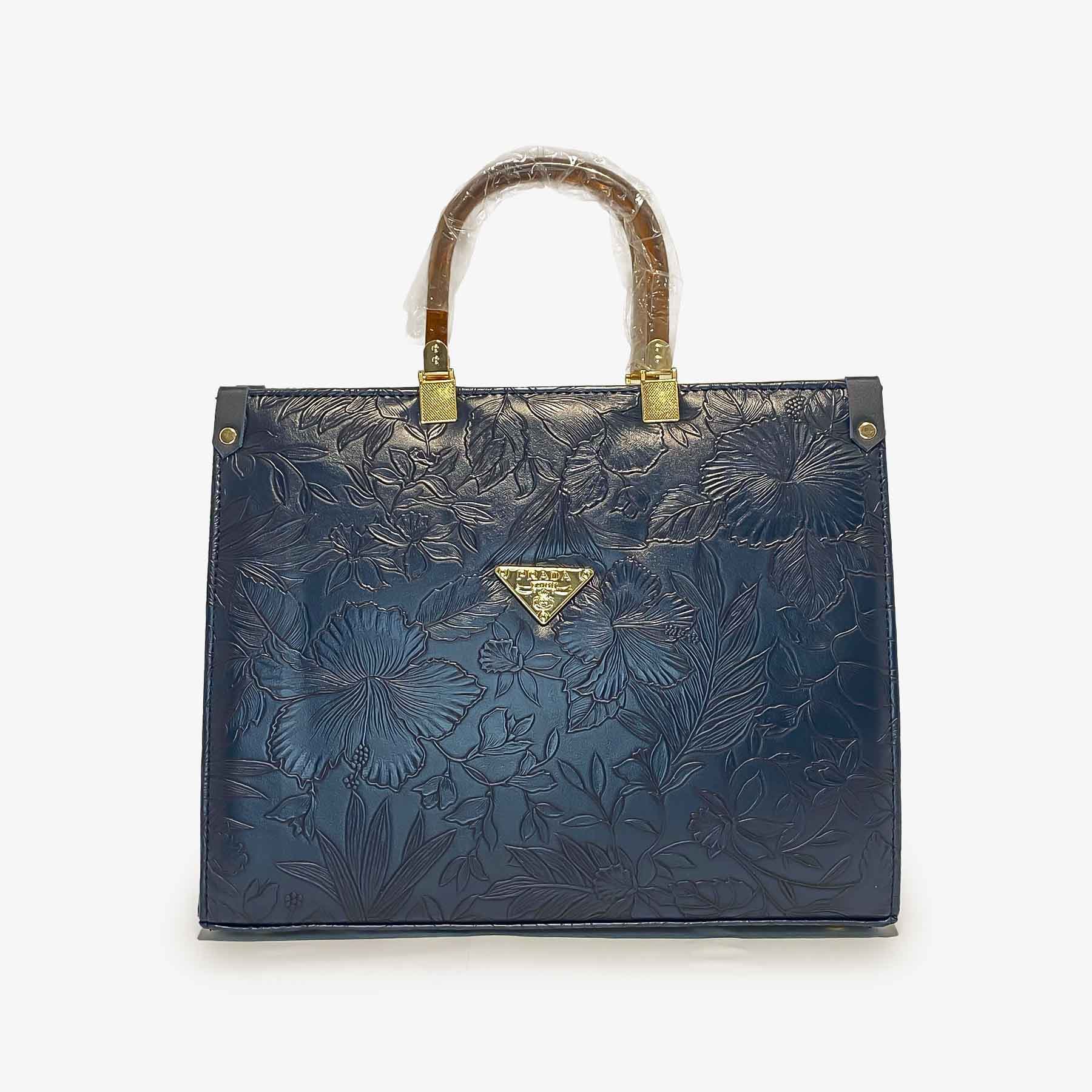 Prada D.A Blue Tote Bag